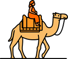Camel safari, Rajasthan